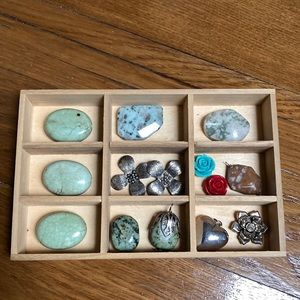 Treasure Box of Pendant Beads
